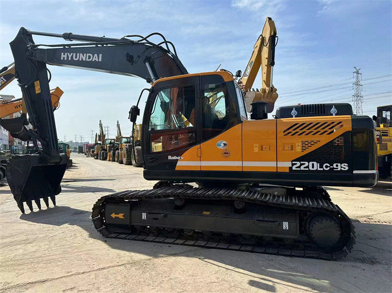 Digunakan Hyundai R220LC-9S Excavator 22 ton Korea Digunakan Hyundai 220 mining Digger