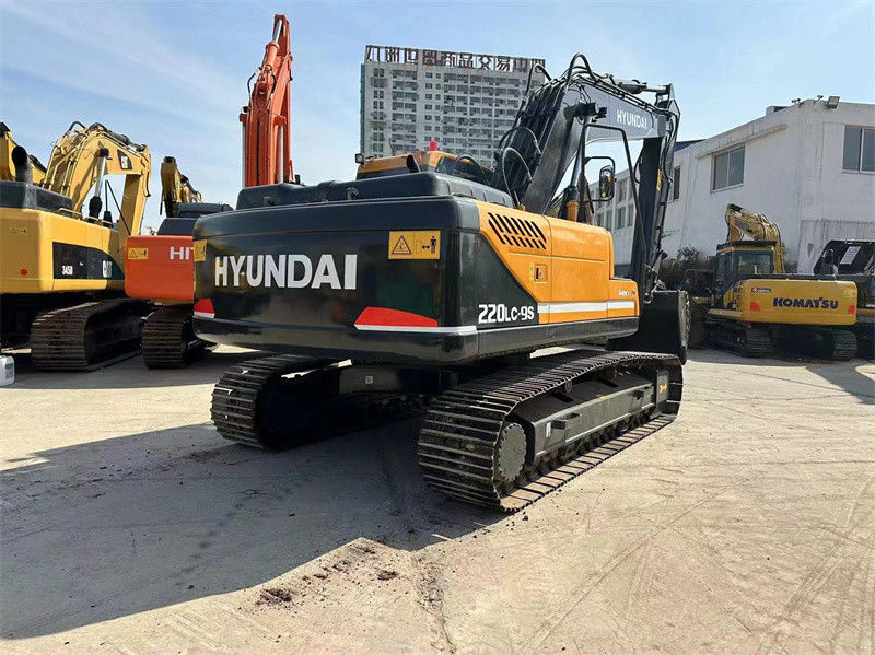 Digunakan Hyundai R220LC-9S Excavator 22 ton Korea Digunakan Hyundai 220 mining Digger