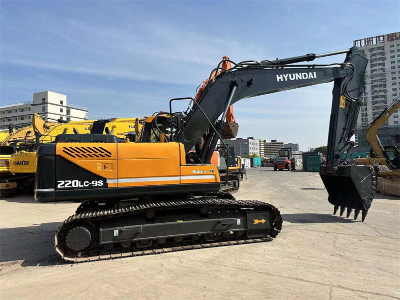Digunakan Hyundai R220LC-9S Excavator 22 ton Korea Digunakan Hyundai 220 mining Digger
