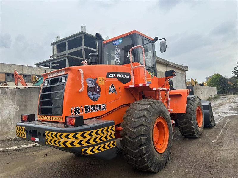 Original digunakan Doosan DL503-9C wheel loader Doosan DL503 digunakan front end loader