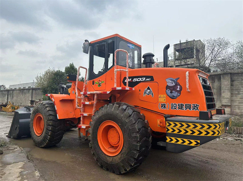 Original digunakan Doosan DL503-9C wheel loader Doosan DL503 digunakan front end loader