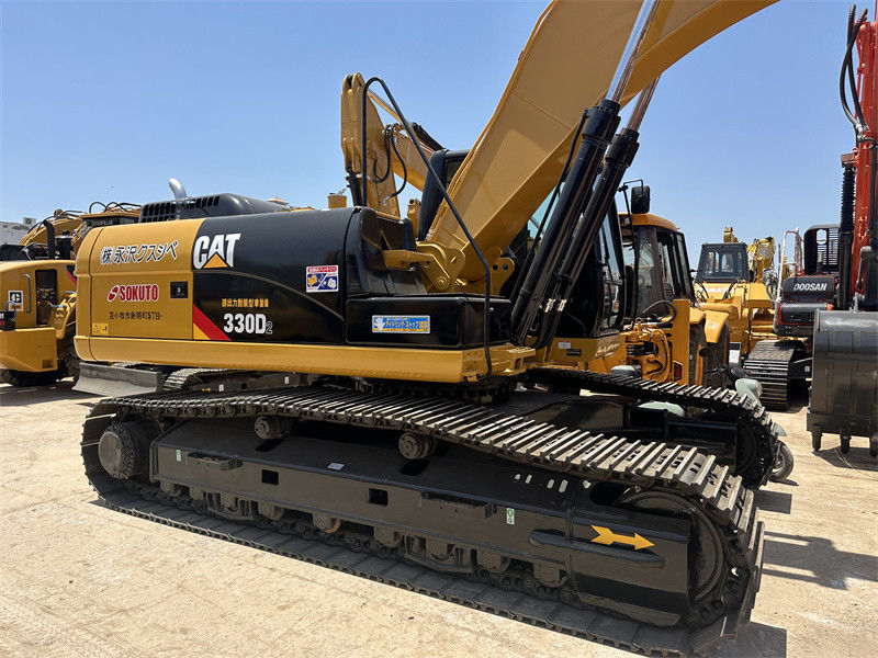 Digunakan Caterpillar CAT 330D Crawler Excavator 30 Ton Digunakan CAT Excavators Kinerja Tinggi