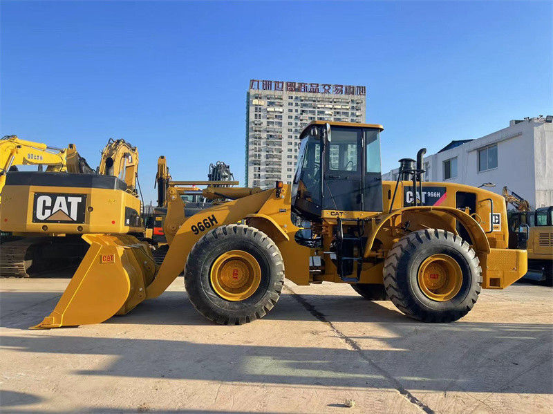 CAT 966H wheel loader bekas Caterpillar CAT 966 front loader dengan mesin diesel yang kuat