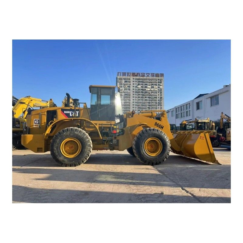 CAT 966H wheel loader bekas Caterpillar CAT 966 front loader dengan mesin diesel yang kuat