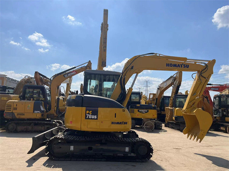 Original Jepang Digunakan Komatsu PC78us Crawler Excavator PC78US-6 Mini Excavator
