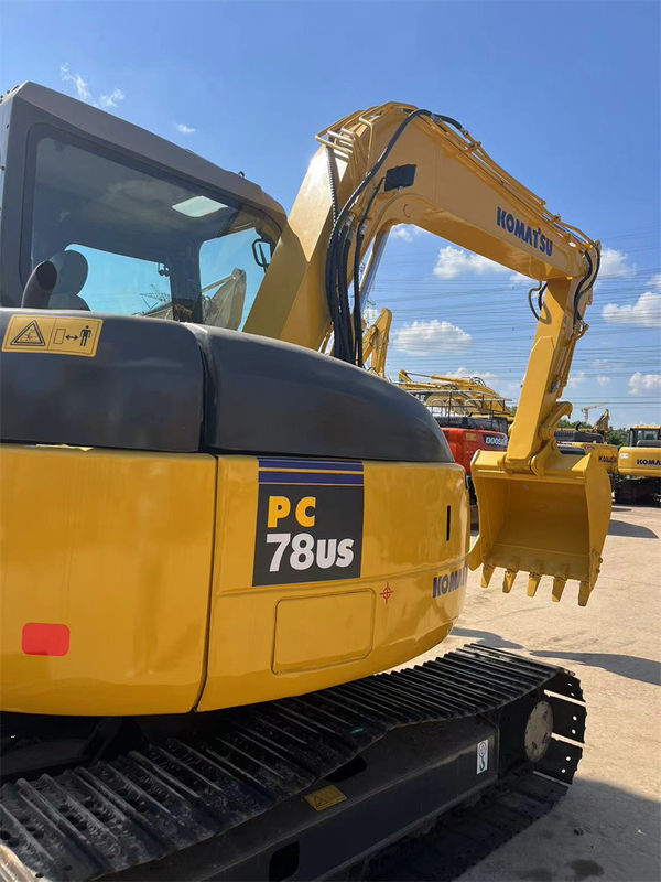 Original Jepang Digunakan Komatsu PC78us Crawler Excavator PC78US-6 Mini Excavator