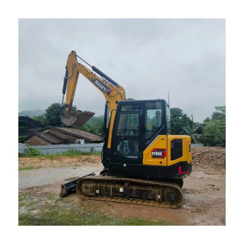 Cina Sany SY60C Pro Digger bekas tangan kedua 6 Ton Sany sy60 Mini Digger
