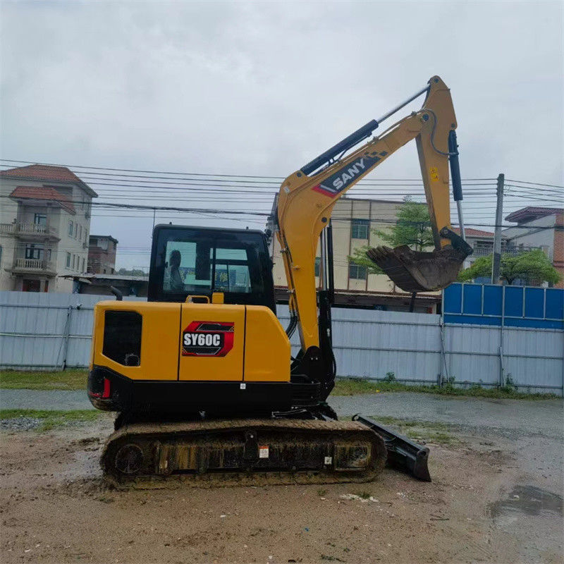 Cina Sany SY60C Pro Digger bekas tangan kedua 6 Ton Sany sy60 Mini Digger