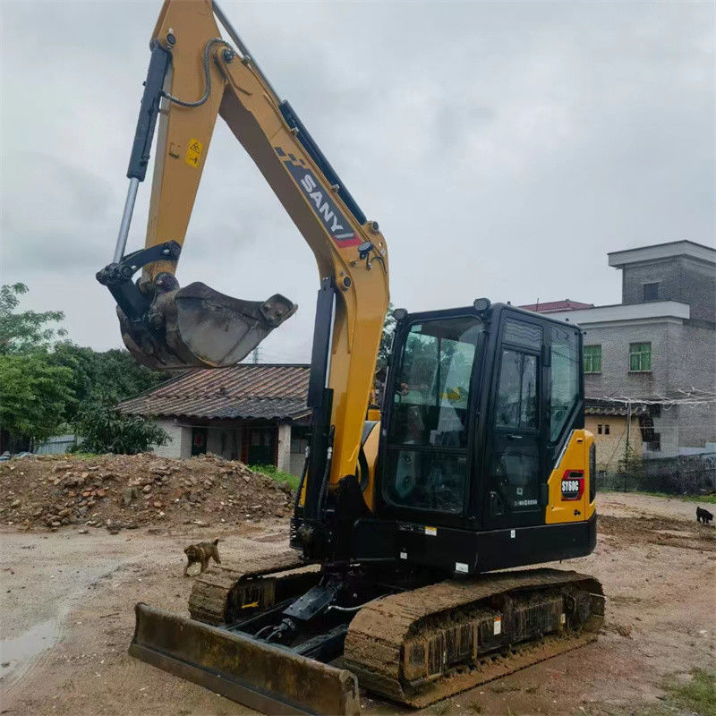 Cina Sany SY60C Pro Digger bekas tangan kedua 6 Ton Sany sy60 Mini Digger