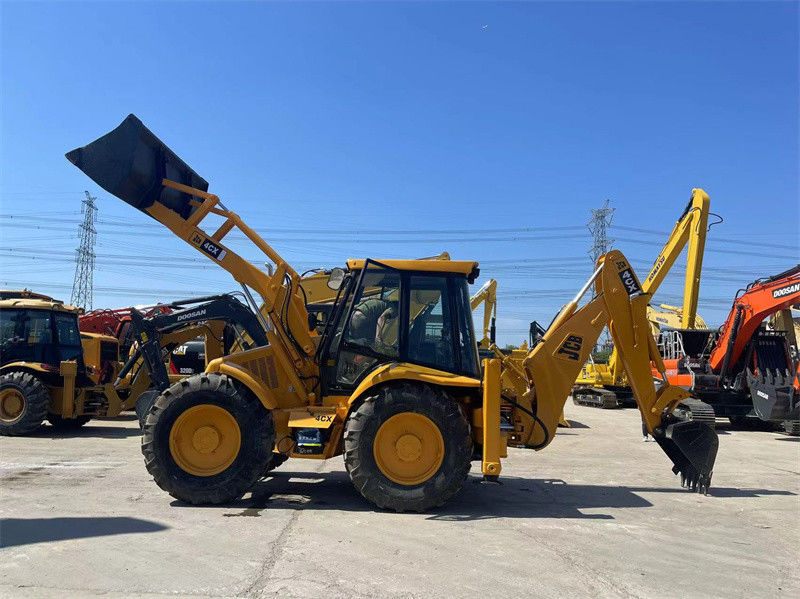 Asal Amerika Serikat JCB 4CX Backhoe Loader bekas JCB 4CX Wheel Backhoe Loader
