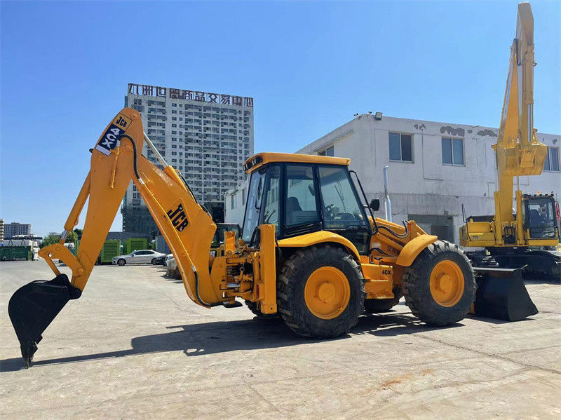 Asal Amerika Serikat JCB 4CX Backhoe Loader bekas JCB 4CX Wheel Backhoe Loader