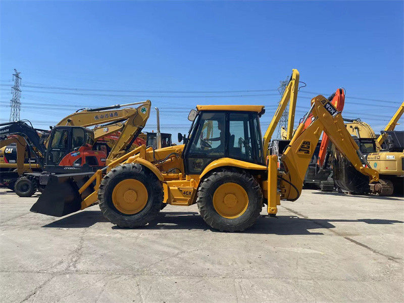 Asal Amerika Serikat JCB 4CX Backhoe Loader bekas JCB 4CX Wheel Backhoe Loader