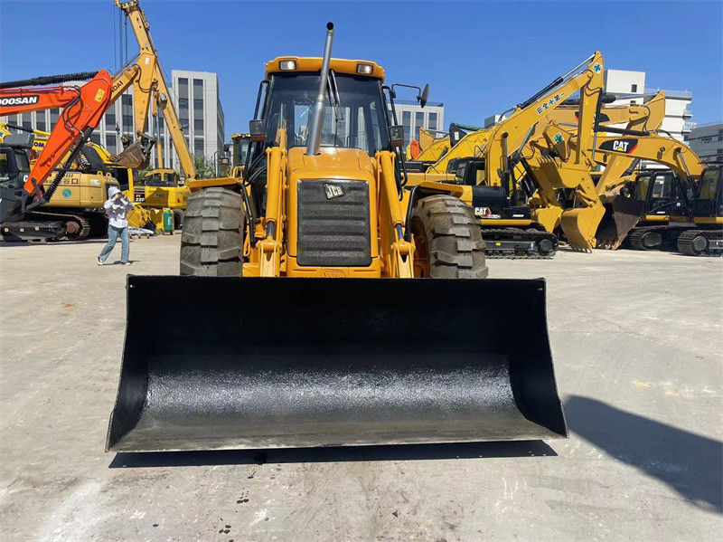 Asal Amerika Serikat JCB 4CX Backhoe Loader bekas JCB 4CX Wheel Backhoe Loader
