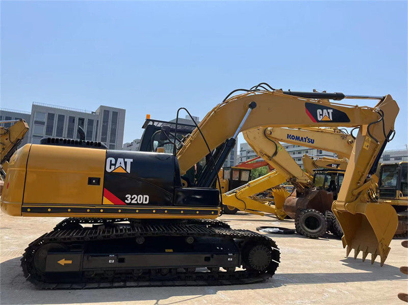 Digunakan CAT 320D Excavator untuk pertambangan tangan kedua Caterpillar 320D2 320GC Crawler Excavator