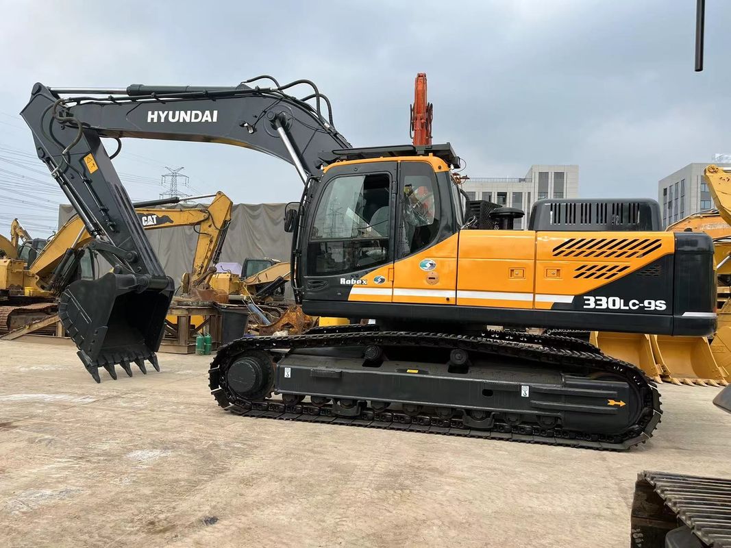 330LC-9S Digunakan Excavator 210 KW Daya Mesin Untuk Operasi Lemes Dan Cepat