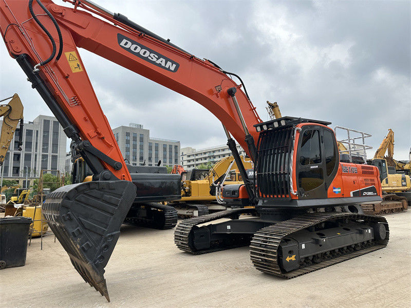 180 KW Mesin Daya Doosan DX260 Digunakan Excavators Dengan 1.2 M3 Bucket Kapasitas