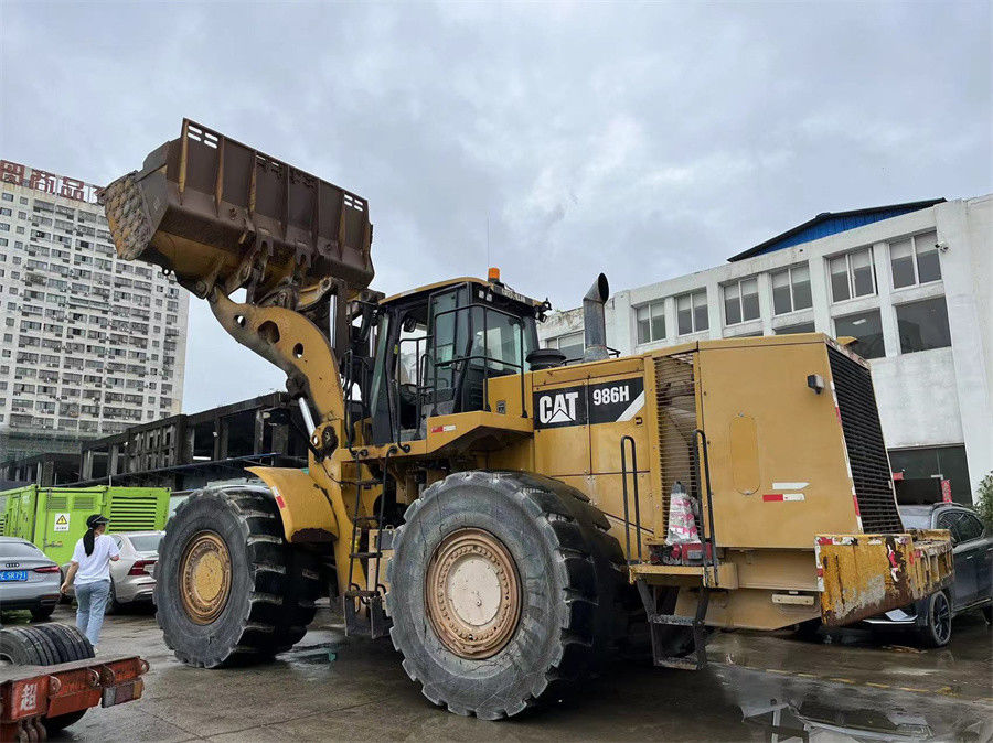 Warna Asli CAT 986H Pengisi Roda Depan Mesin Kuat C15
