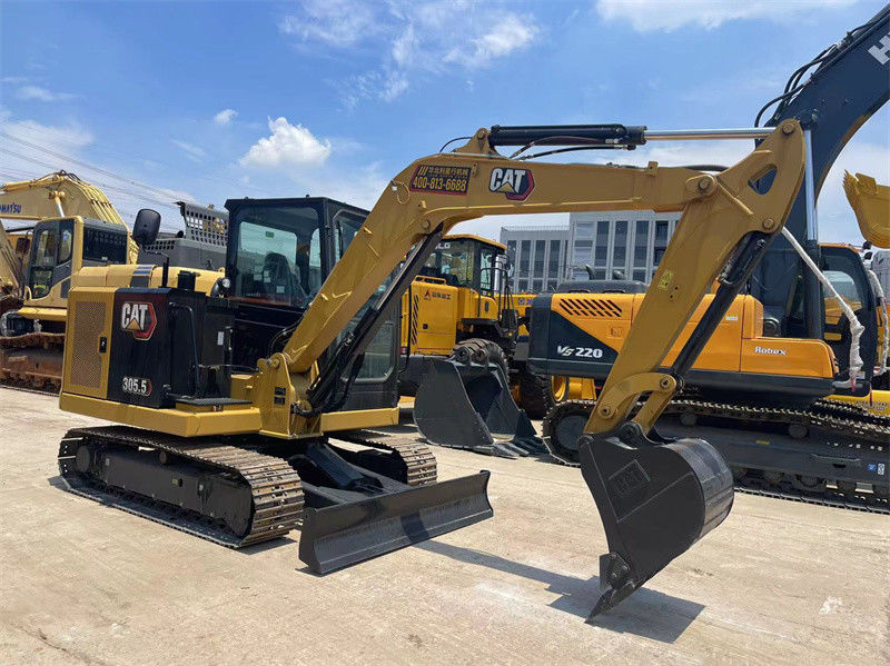 Cat baru 305.5 5.5 Ton Caterpillar 305.5 Mini Crawler Excavators
