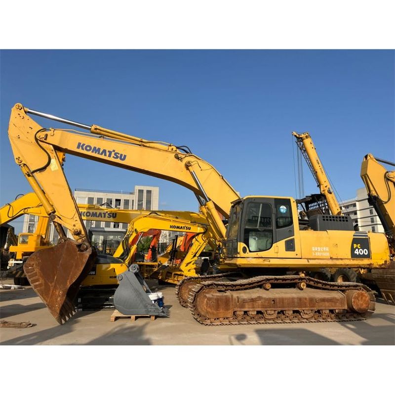 Warna Asli Komatsu PC400 Excavator Heavy Duty Ukuran Besar