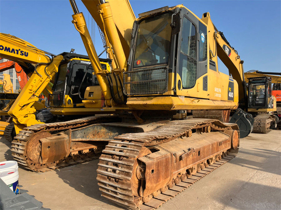 Warna Asli Komatsu PC400 Excavator Heavy Duty Ukuran Besar