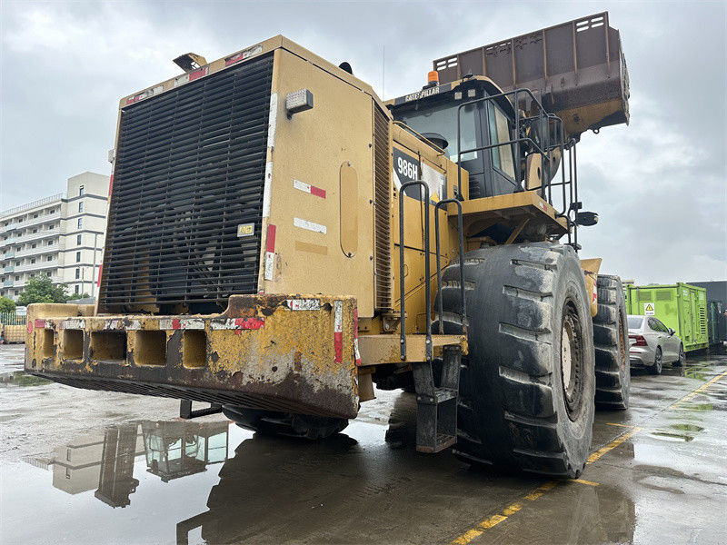 CAT 986H Loader Roda Asli Yang Digunakan Caterpillar CAT 986 Loader Front End Besar