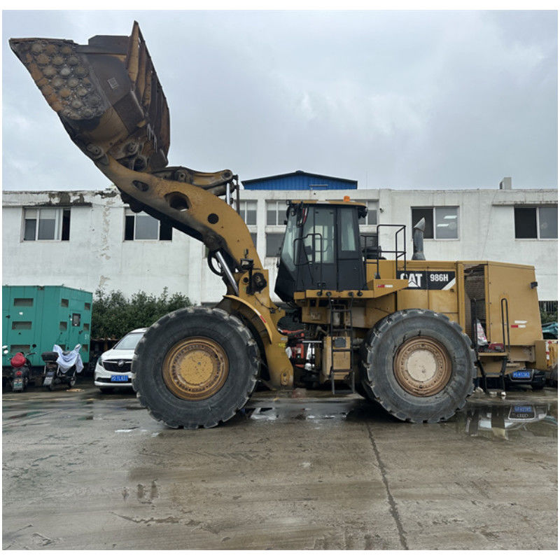 CAT 986H Loader Roda Asli Yang Digunakan Caterpillar CAT 986 Loader Front End Besar