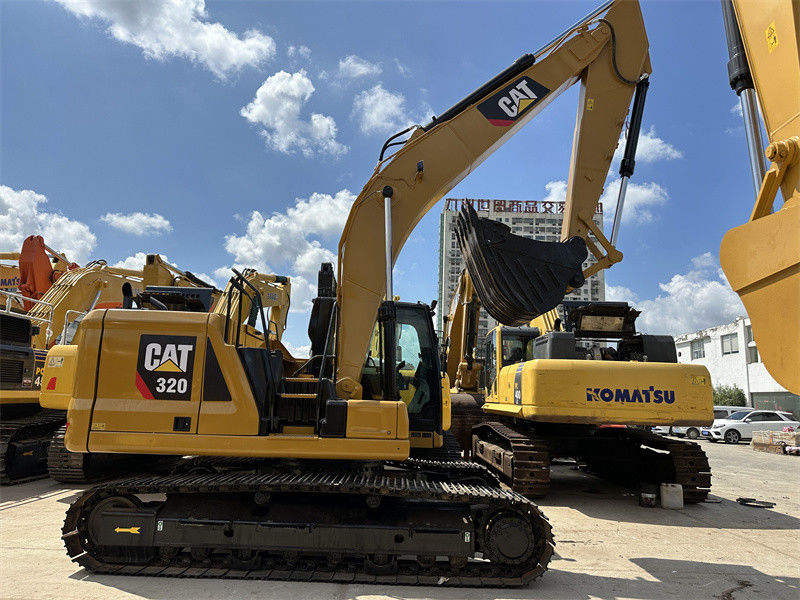 Digunakan CAT 320 Excavator 6 Silinder C7.1 mesin bekas Caterpillar 320 penggali