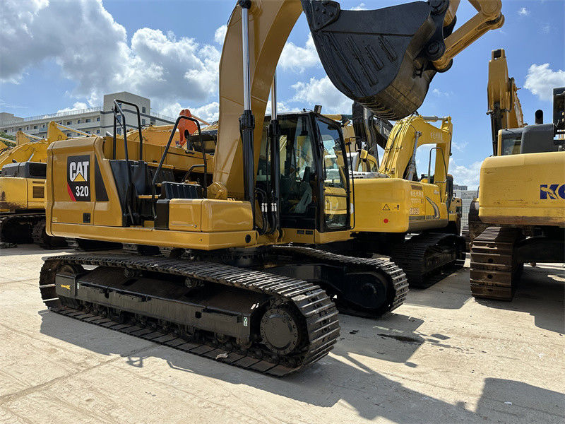 Digunakan CAT 320 Excavator 6 Silinder C7.1 mesin bekas Caterpillar 320 penggali