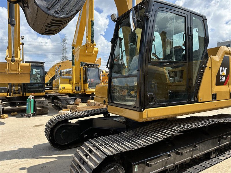 Digunakan CAT 320 Excavator 6 Silinder C7.1 mesin bekas Caterpillar 320 penggali