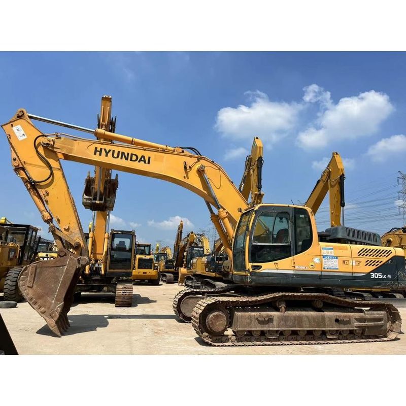 Berkualitas 30 Ton Warna Asli Hyundai R305LC Excavator Heavy Duty