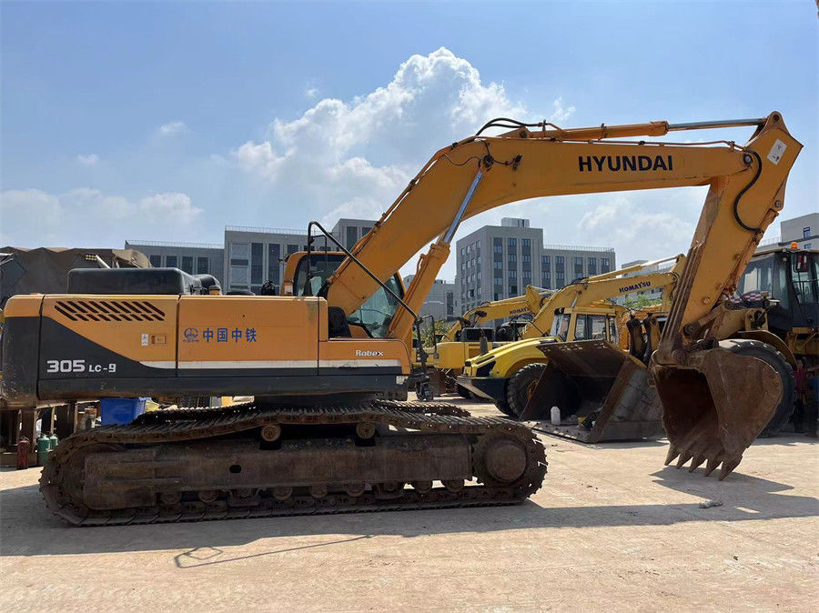 Berkualitas 30 Ton Warna Asli Hyundai R305LC Excavator Heavy Duty