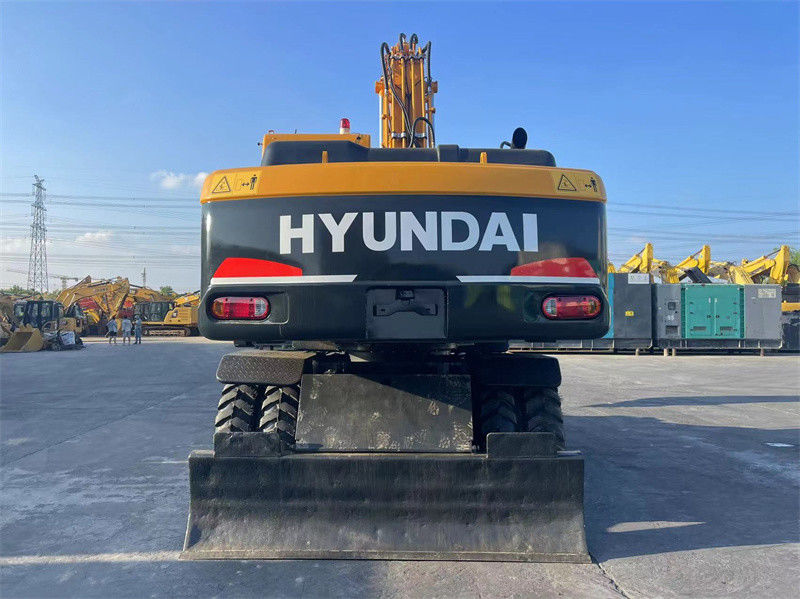 20 ton Korea Digunakan Hyundai R210W-9 Wheel Excavator Hyundai 210 Wheel Excavator