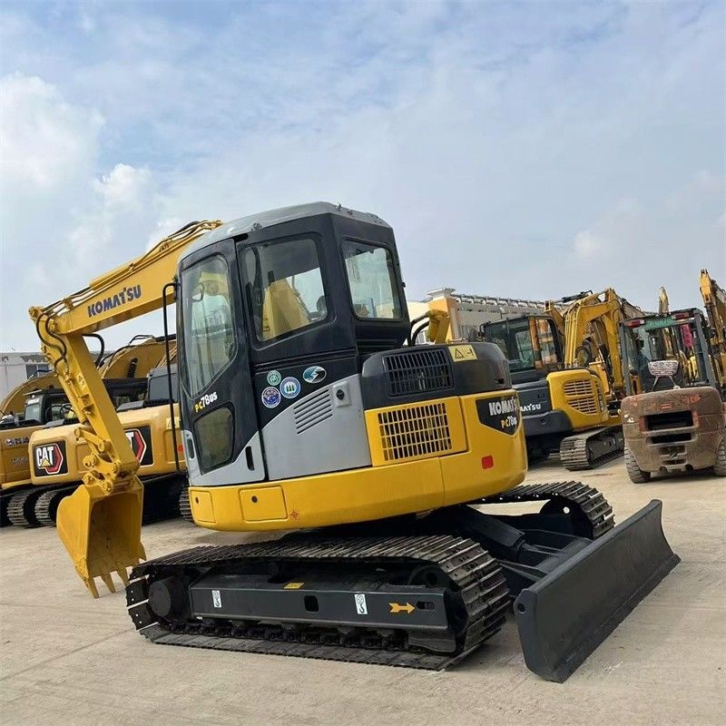 7.8 Ton Jepang Digunakan Komatsu PC78us Crawler Excavator PC78US-6 Mini Digger