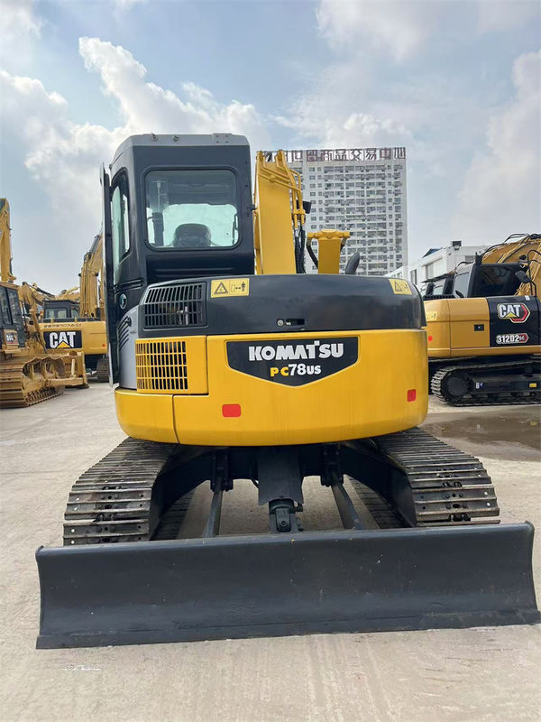 7.8 Ton Jepang Digunakan Komatsu PC78us Crawler Excavator PC78US-6 Mini Digger