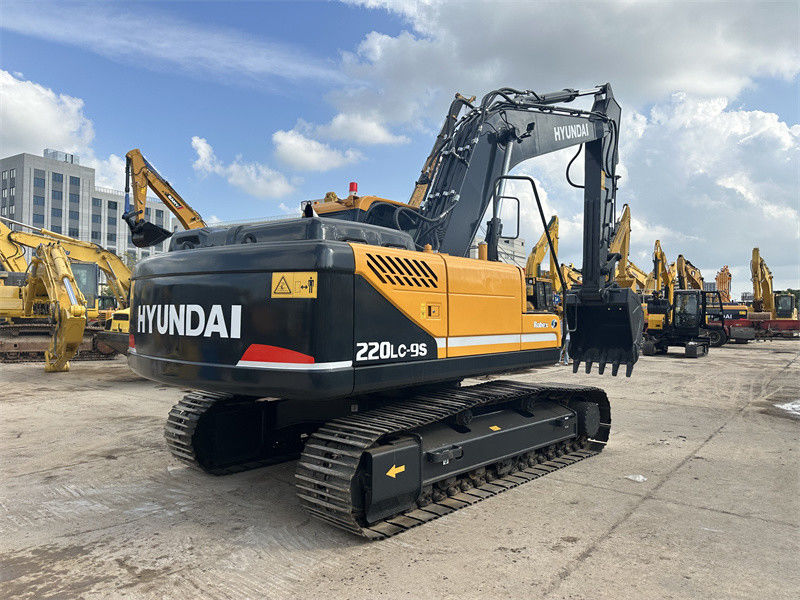 22 Ton Korea Digunakan Hyundai R220LC-9S Excavator Hyundai 220 Crawler Digger