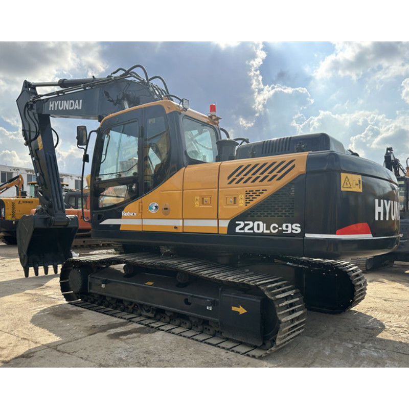 22 Ton Korea Digunakan Hyundai R220LC-9S Excavator Hyundai 220 Crawler Digger