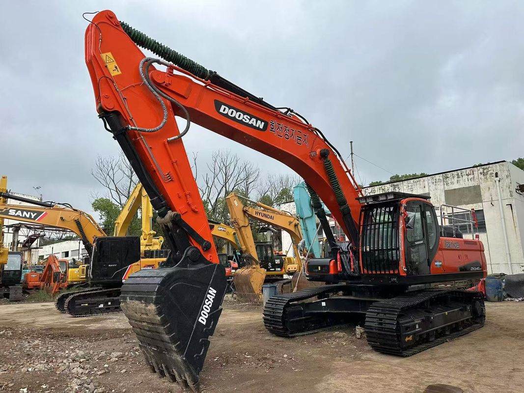 34 ton Digunakan Doosan DX340LCA Excavator Second Hand Doosan DX340 Crawler Excavator