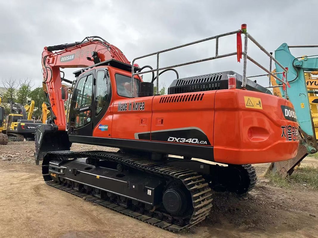 34 ton Digunakan Doosan DX340LCA Excavator Second Hand Doosan DX340 Crawler Excavator