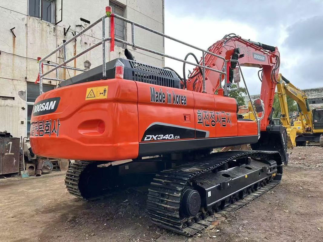 34 ton Digunakan Doosan DX340LCA Excavator Second Hand Doosan DX340 Crawler Excavator