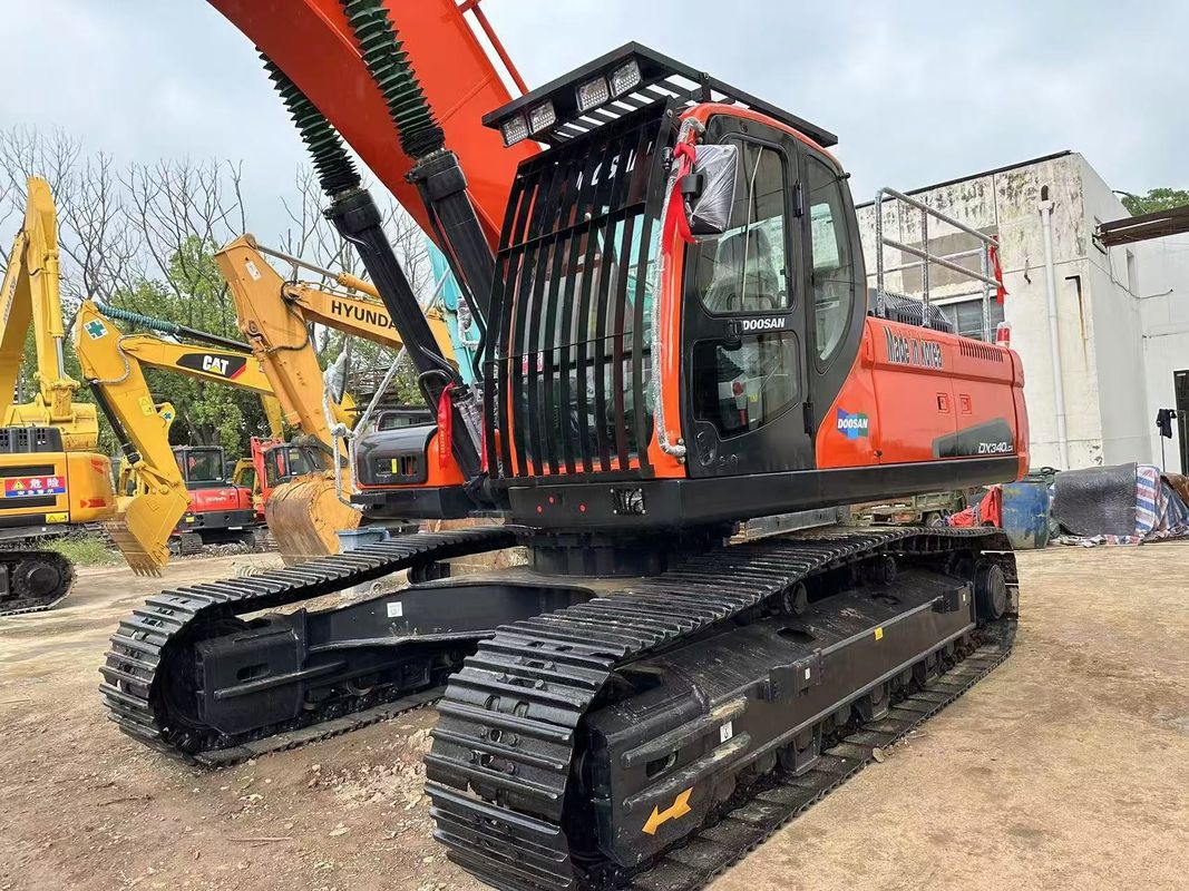 34 ton Digunakan Doosan DX340LCA Excavator Second Hand Doosan DX340 Crawler Excavator