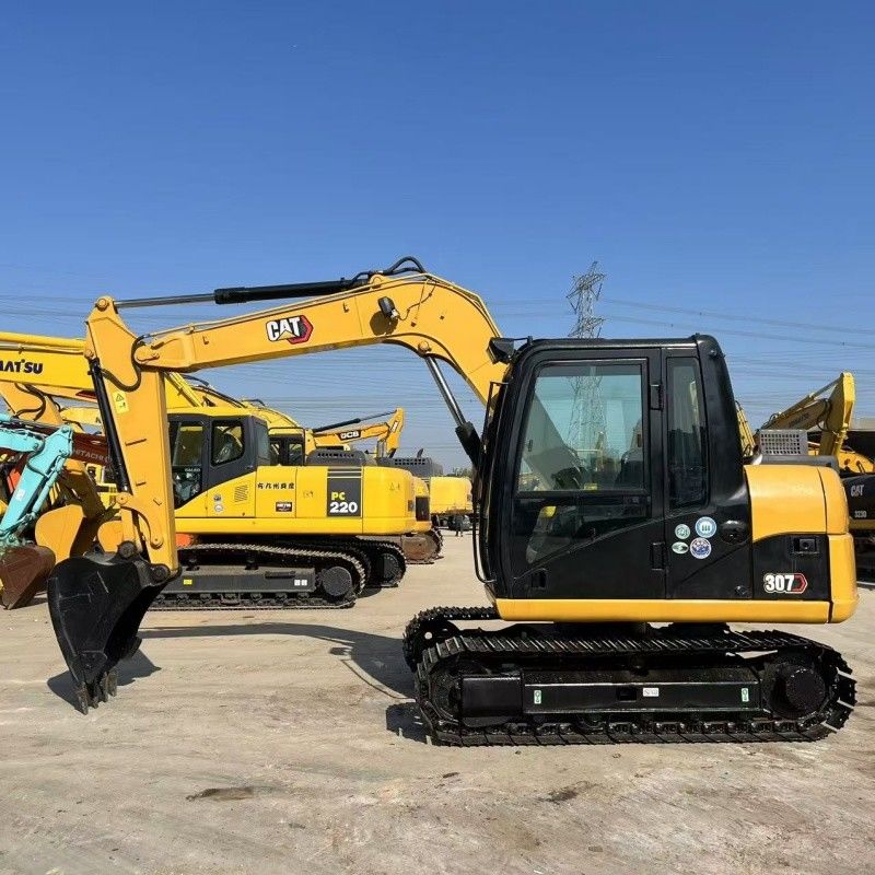 2.83L Displacement Digunakan Excavator CAT 307D Kecil dengan Max Digging kedalaman 4070mm