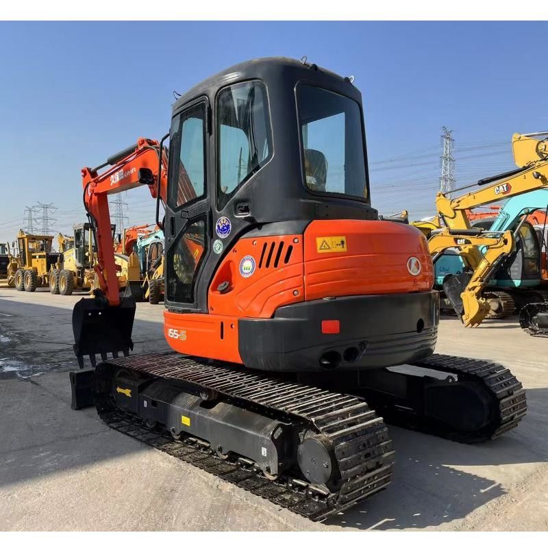 Kubota KX155 Jepang Excavator 36.5 KN Bucket Digging Force untuk Konstruksi