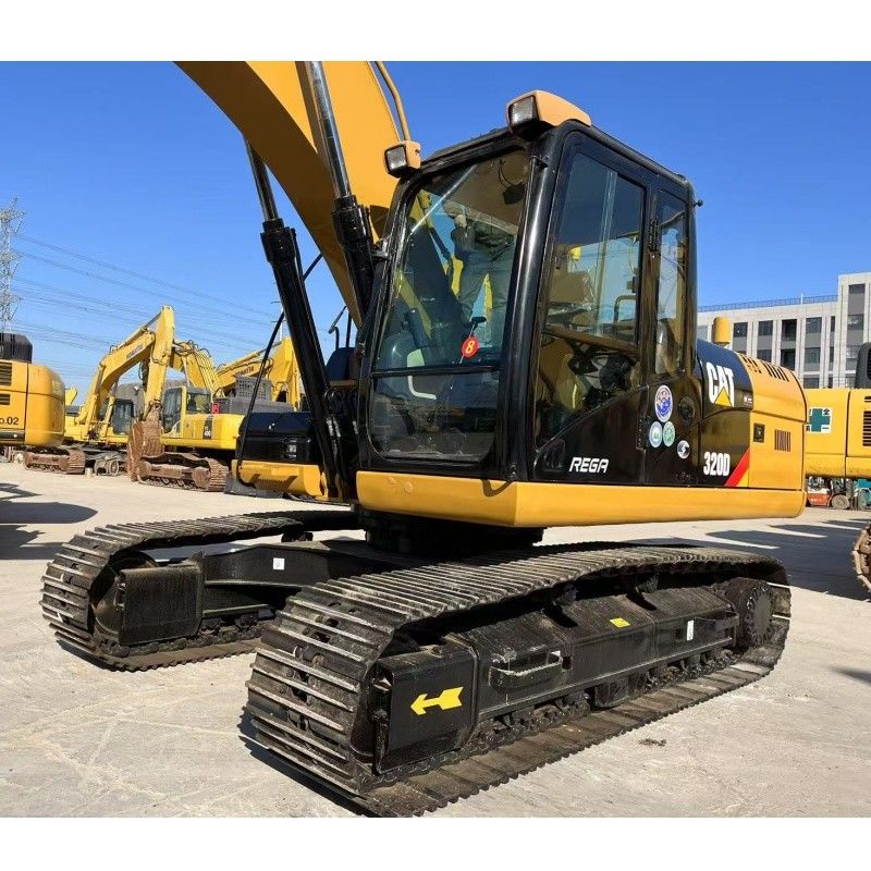 Caterpillar 320 D Excavator dengan Mesin Listrik C6.4 Mesin untuk Konstruksi