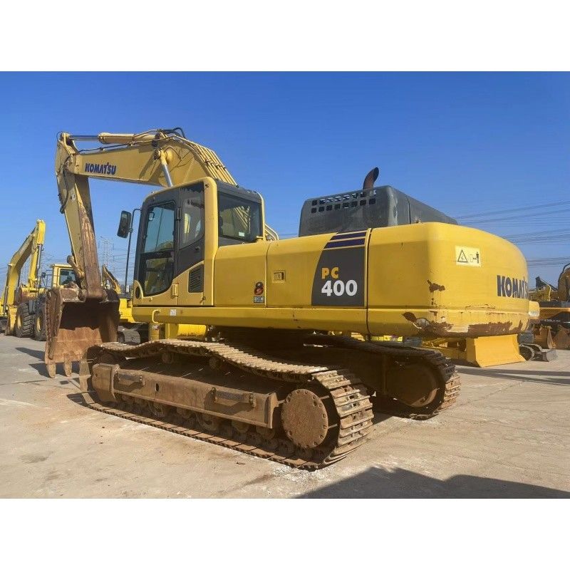 Komatsu PC400 Excavator bekas 270 KW Mesin Daya untuk konstruksi tugas berat