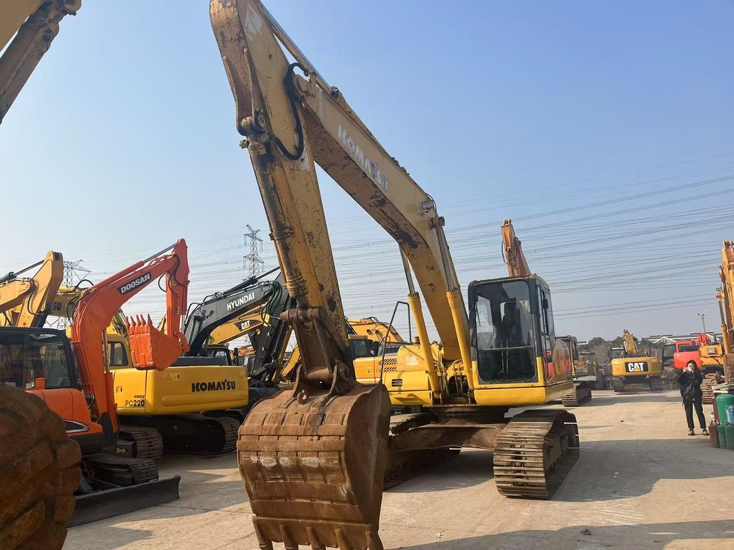 Kinerja tinggi digunakan komatsu PC220-7 excavator 22 ton asli komatsu excavator