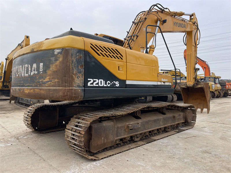 Performa tinggi digunakan Original Hyundai 220LC-9S Excavator dengan 112 KW Mesin Daya