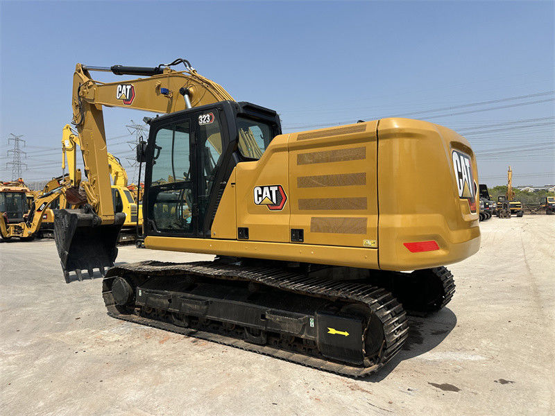 Digunakan CAT 323 Excavator dengan mesin C7.1 bekas Caterpillar Excavator tahun 2018