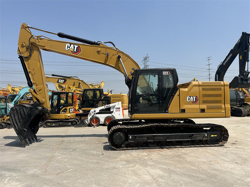 Digunakan CAT 323 Excavator dengan mesin C7.1 bekas Caterpillar Excavator tahun 2018