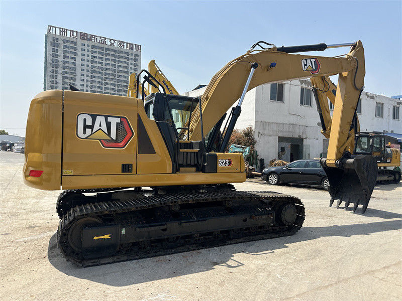 Digunakan CAT 323 Excavator dengan mesin C7.1 bekas Caterpillar Excavator tahun 2018