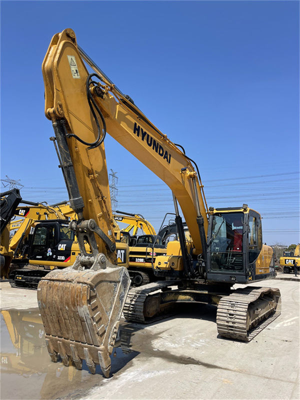 Warna asli Korea digunakan Hyundai R220LC-9S Excavator Hyundai 220 Crawler Digger